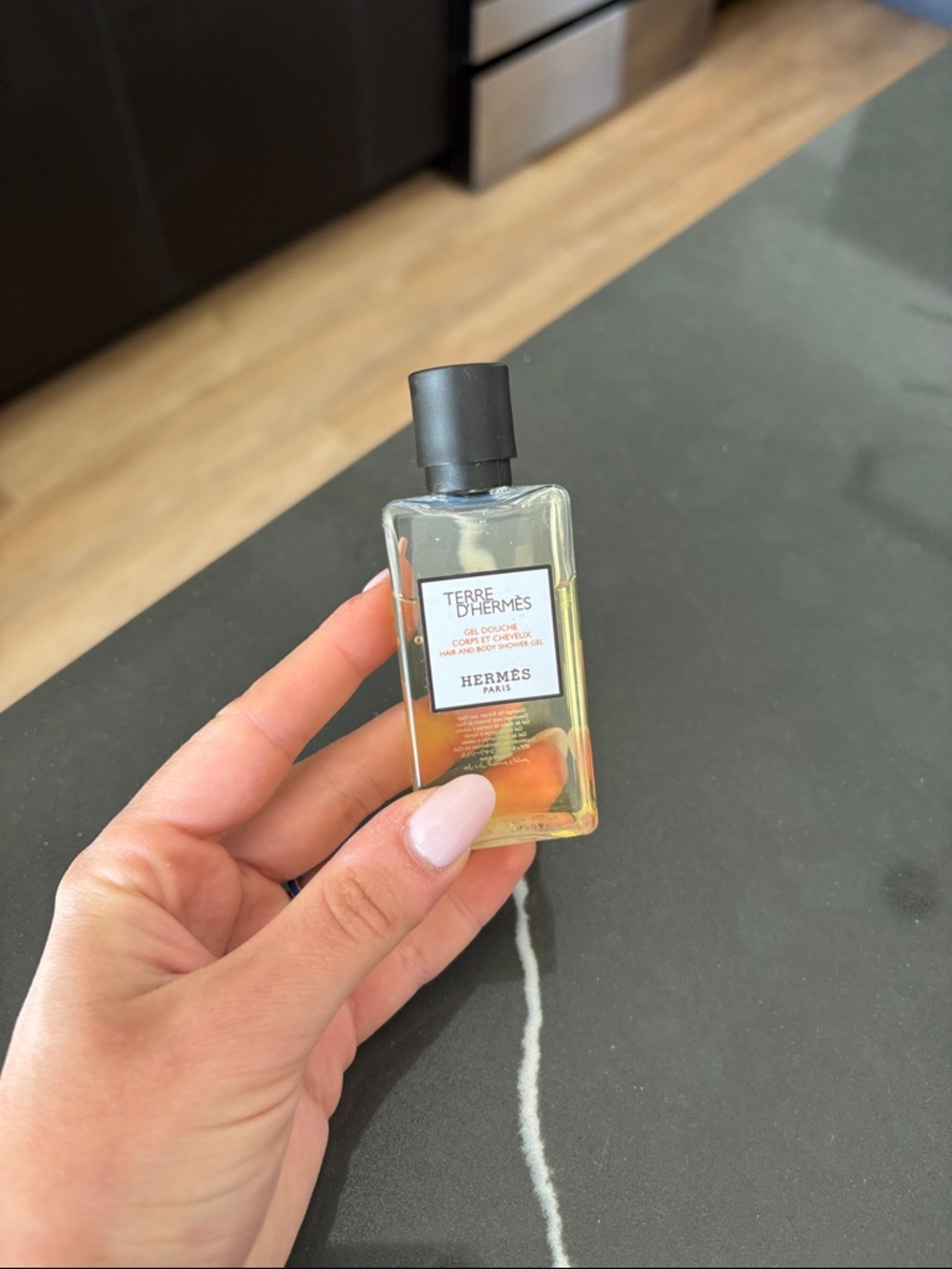 Hermès Terre d'Hermès Shower Gel Bottle - travel size